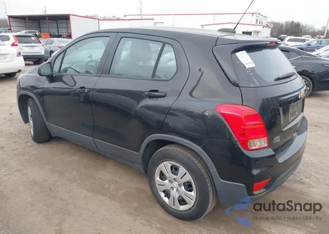 2018 Chevrolet Trax Ls z USA, uszkodzony, nr VIN 3GNCJKSB6JL357571